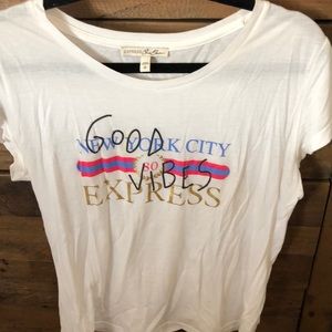 Express graphic tee. Gucci look alike